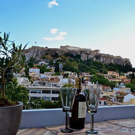 Hidesign Athens Acropolis Luxury Penthouse In Plakaアパートメント エクステリア 写真