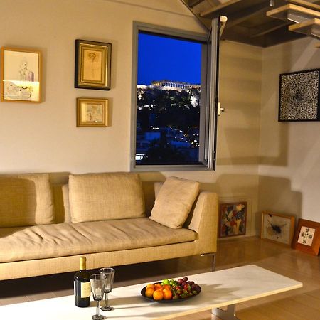 Hidesign Athens Acropolis Luxury Penthouse In Plakaアパートメント エクステリア 写真