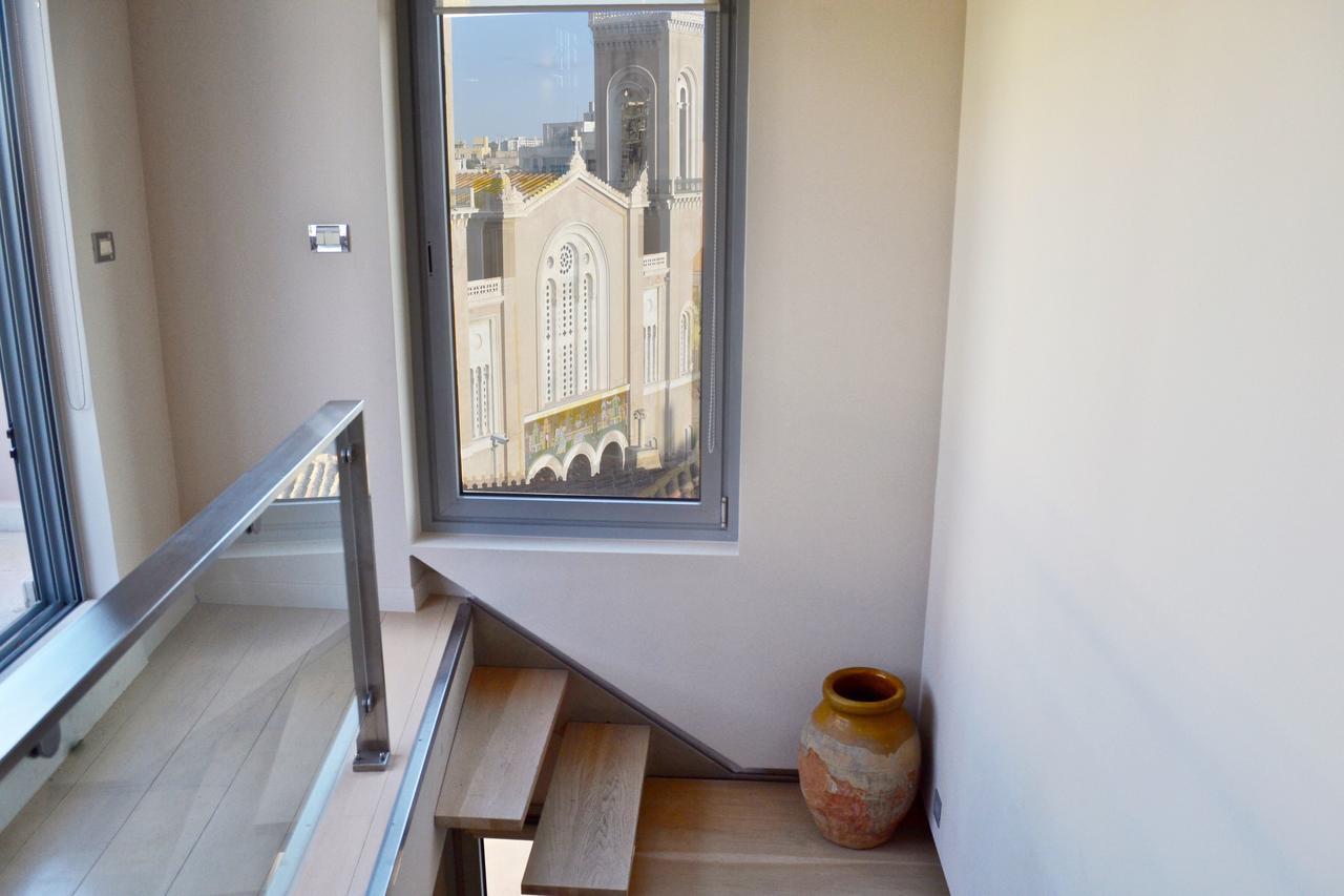 Hidesign Athens Acropolis Luxury Penthouse In Plakaアパートメント エクステリア 写真